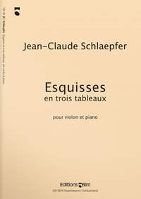 Jean-Claude Schlaepfer: Esquisses En Trois Tableaux