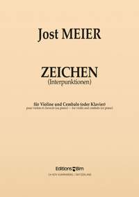 Jost Meier: Zeichen (Interpunktionen)