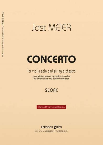 Jost Meier: Concerto