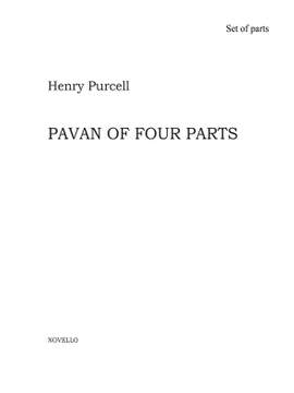Henry Purcell: Pavan For Three Violins And Bass In G Minor Z752