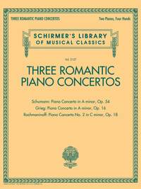 Three Romantic Piano Concertos