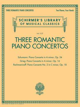 Three Romantic Piano Concertos
