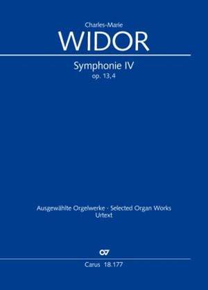 Widor: Symphonie pour Orgue No. IV, op. 13/4