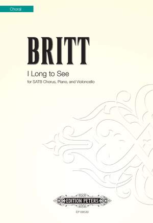 Britt, Colin: I Long to See
