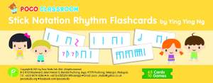 Stick Notation Rhythm Flashcard