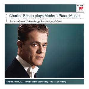 Charles Rosen plays Modern Piano Music