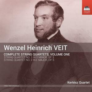Veit: Complete String Quartets, Vol. 1 Product Image