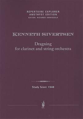 Sivertsen, Kenneth: Dragning for clarinet and string orchestra