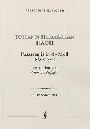 Bach, JS/Respighi: Passacaglia in Do minore for orchestra