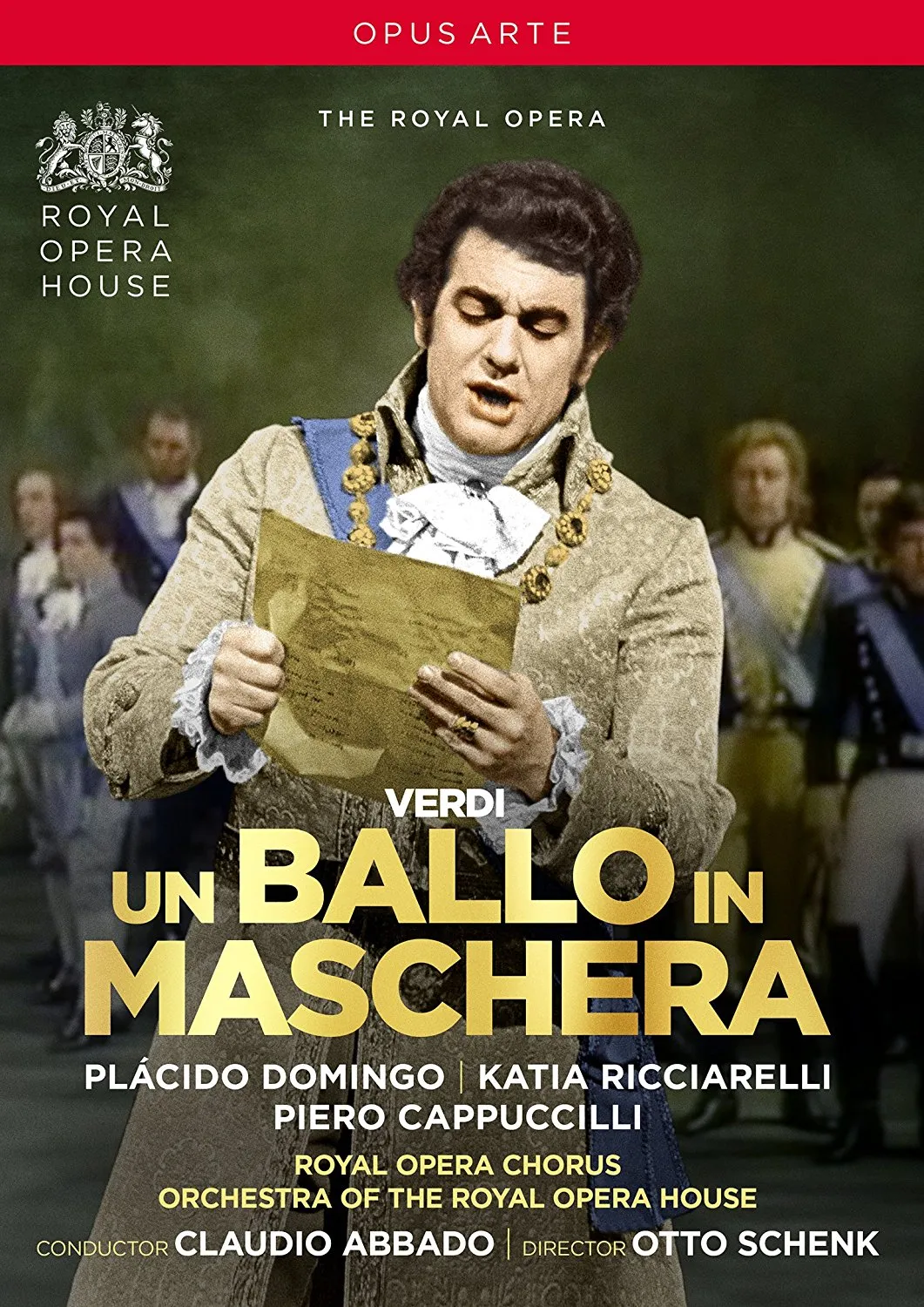 Verdi: Un ballo in maschera - Opus Arte: OA1236D - DVD Video