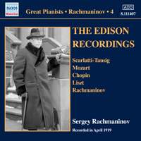 Rachmaninov: The Edison Recordings, April 1919