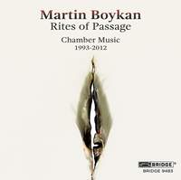 Martin Boykan: Rites of Passage