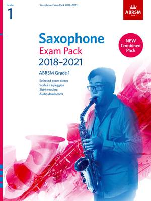 ABRSM: Saxophone Exam Pack 2018-2021, ABRSM Grade 1