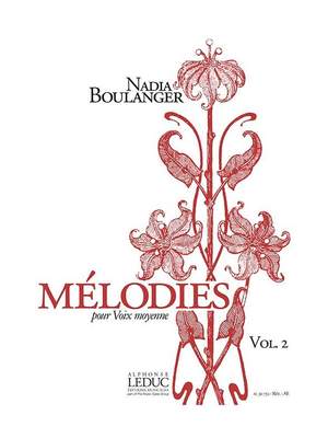 Nadia Boulanger: Mélodies pour Voix moyenne Volume 2 Product Image
