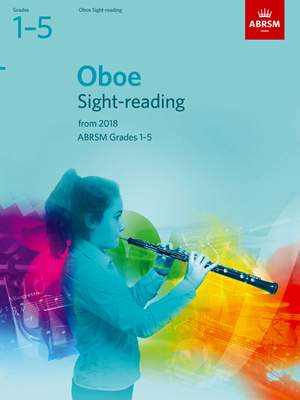 ABRSM: Oboe Sight-Reading Tests, Grades 1-5 from 2018