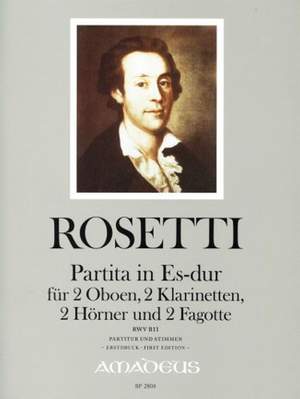 Franz Anton Rösler Rosetti: Partita In Es-Dur