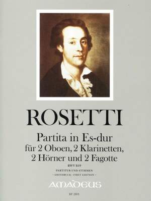 Franz Anton Rösler Rosetti: Partita In Es-Dur