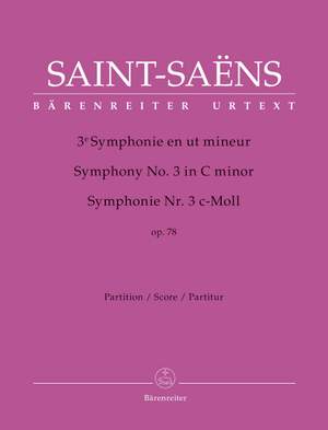 Saint-Saëns, Camille: Symphony no. 3 op. 78