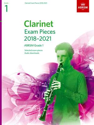 ABRSM: Clarinet Exam Pieces 2018-2021, ABRSM Grade 1