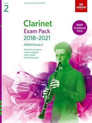 ABRSM: Clarinet Exam Pack 2018-2021, ABRSM Grade 2