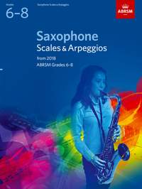 ABRSM: Saxophone Scales & Arpeggios, Grades 6-8 from 2018