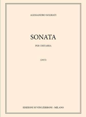 Alessandro Solbiati: Sonata per chitarra