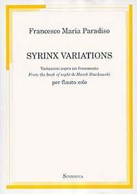 Francesco Paradiso: Syrinx Variations