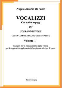Angelo Antonio de Santo: Vocalizzi Vol. 1