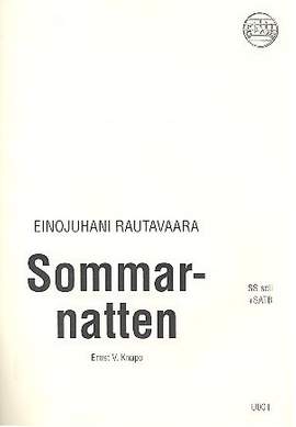 Einojuhani Rautavaara: Sommarnatten (swe)