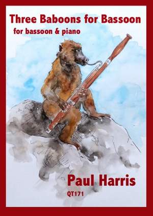 Paul Harris: 3 Baboons for Bassoon