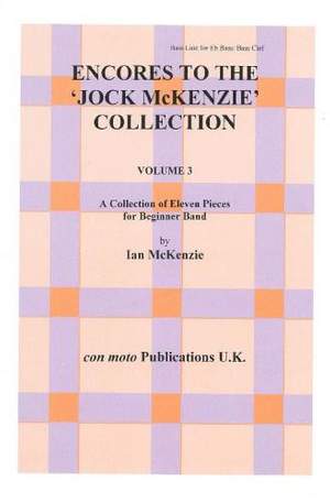 Encores To Jock McKenzie Collection Vol. 3 Bass Line for Eb bass: Bass Clef