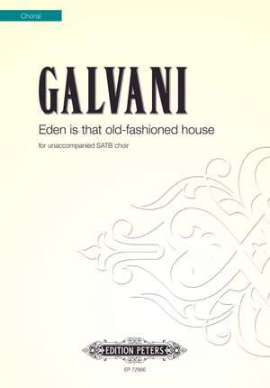 Galvani, Marco: Eden is that old-fashioned house