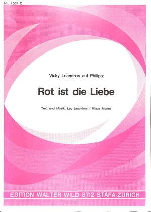 Vicky Leandros: Rot Ist Die Liebe