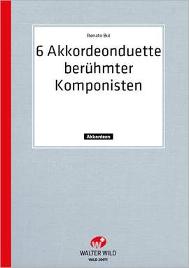 Renato Bui: 6 Akkordeonduette Beliebter Komponisten Band 2