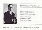 Kasi Geisser: Erinnerungen An Kasi Geisser Band 1