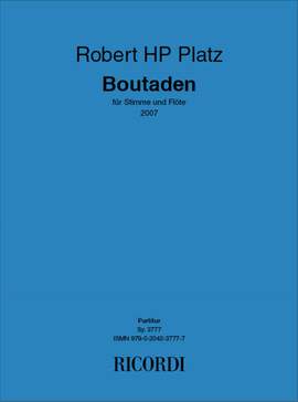 Robert HP Platz: Boutaden