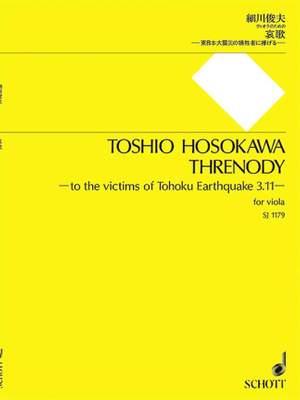 Hosokawa, T: Threnody