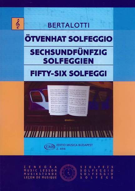 Bertalotti, Angelo Michele: 56 Solfeggi