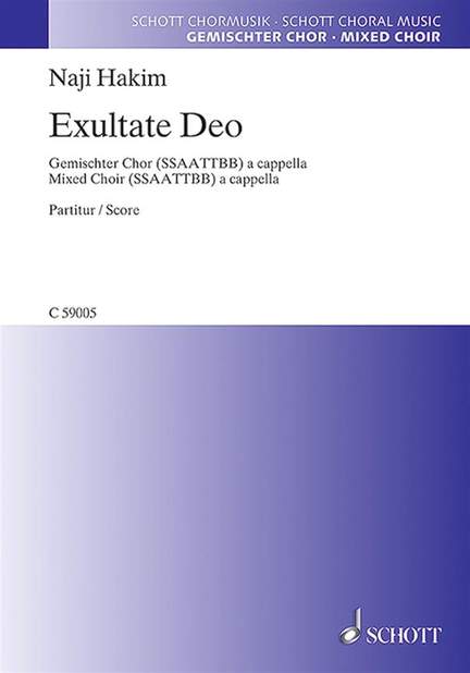 Hakim, N: Exultate Deo