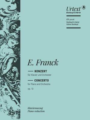 Eduard Franck: Concerto for Piano in D minor Op. 13