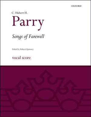 Parry, C. Hubert H.: Songs of Farewell