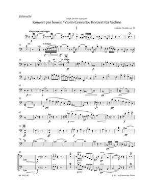 Dvorák, Antonín: Concerto for Violin and Orchestra in A minor op. 53