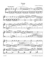 Beethoven, Ludwig van: Sonata for Pianoforte in G major op. 79 "Sonate facile" Product Image