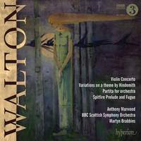 Walton: Violin Concerto, Partita & Hindemith Variations (out 30th June)