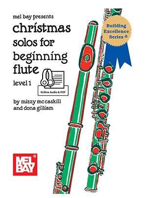 Christmas Solos For Beginning Flute, Level 1 Book