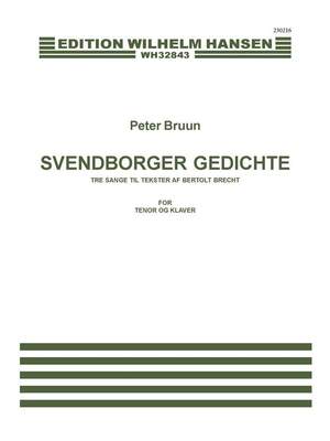 Peter Bruun_Bertholdt Brecht: Svendborger Gedichte
