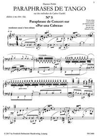 Hannes Pohlit: Paraphrases De Tango