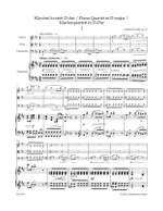 Dvorák, Antonín: Piano Quartet in D major op. 23 Product Image