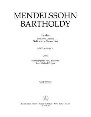 Mendelssohn, Felix: Psalm "Non nobis Domine / Nicht unserm Namen, Herr" op. 31 MWV A 9