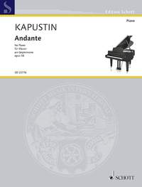 Kapustin, N: Andante op. 58